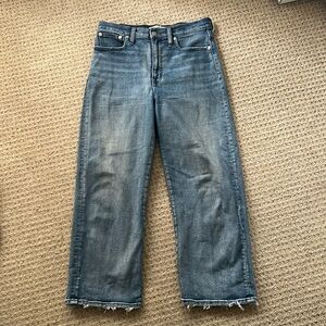 Madewell Blue Ankle & Cropped Jeans